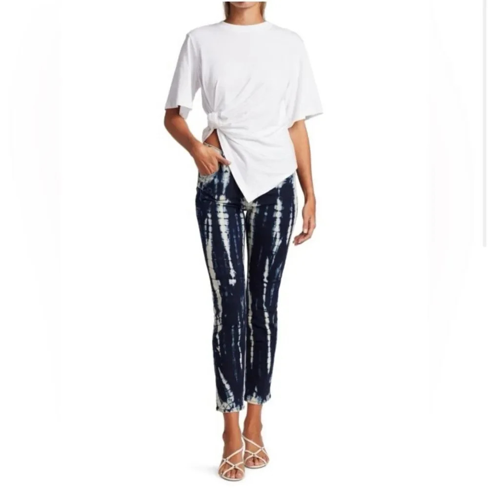 Mother Jeans Mother The Dazzler Mid-Rise Ankle Jeans The Blue Lotus Club